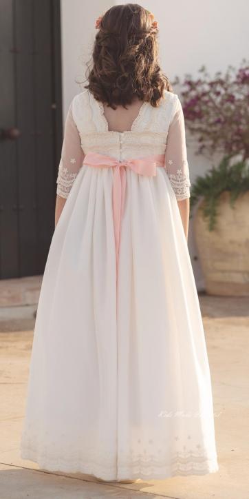 Vestido de Comunión LUZ 2026 – Eva Martínez Artesanía [0]
