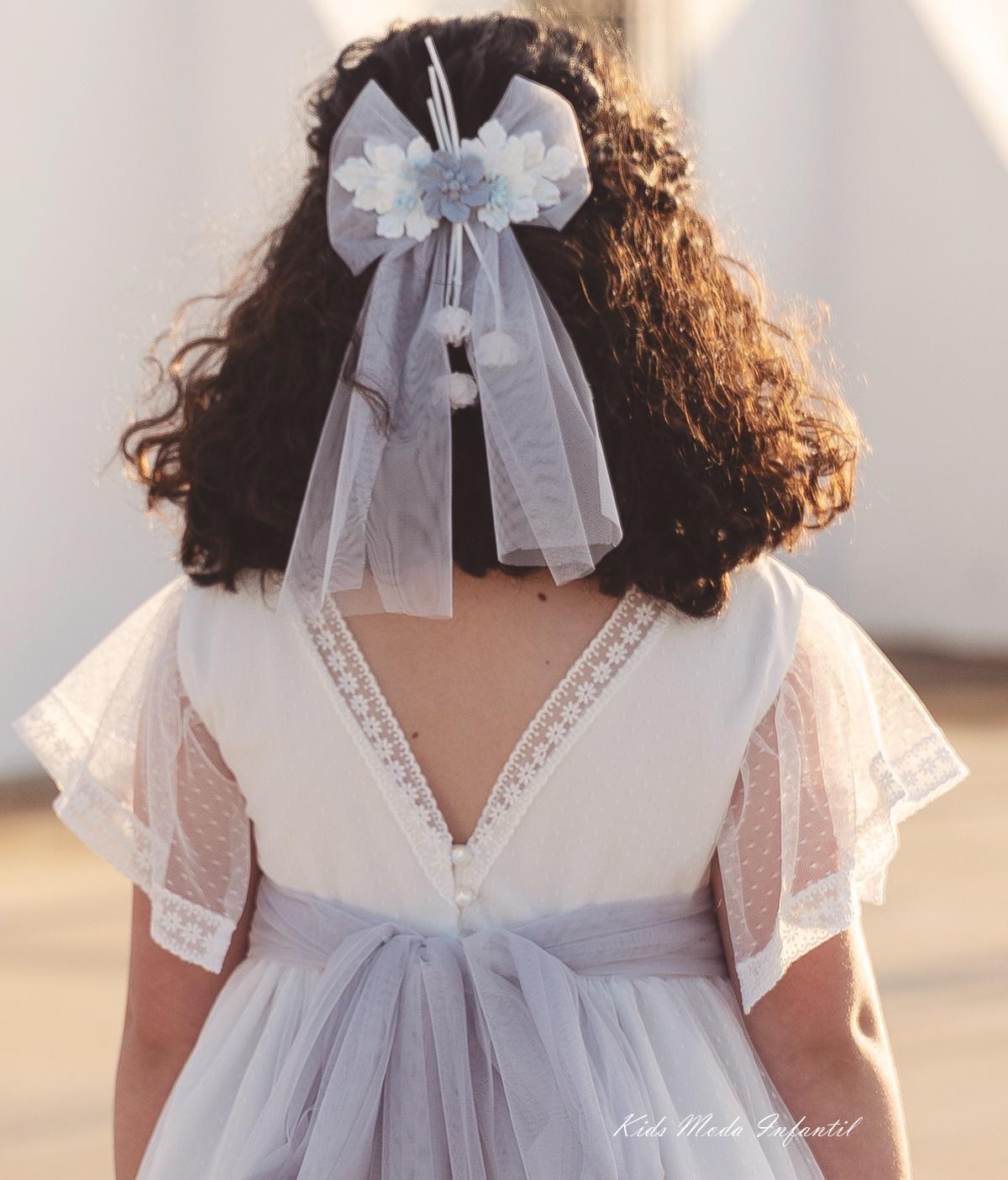 Tocado de Comunión Lys 2026 – Eva Martínez Artesanía