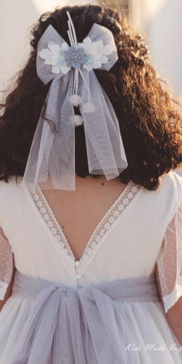 Tocado de Comunión Lys 2026 – Eva Martínez Artesanía