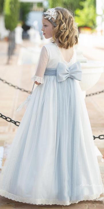 Vestido De Comunión niña DELIA Eva Martínez Artesanía [0]