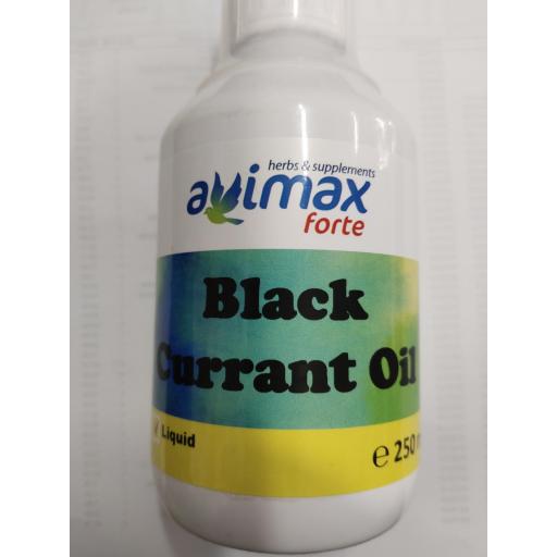 Black currant aceite