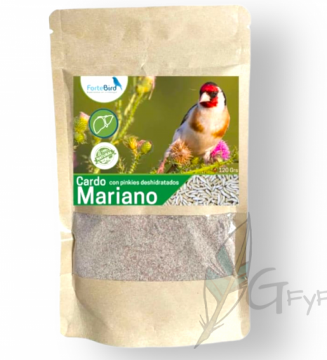 Cardo Mariano en polvo con pinkies deshidratados Fortebird [0]