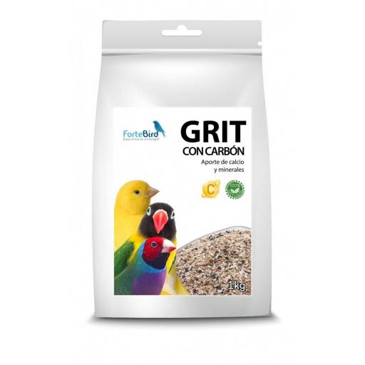 Grit con Carbón Fortebird 1kg [0]