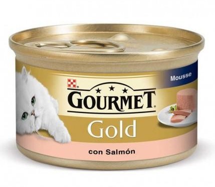 PURINA® GOURMET® GOLD Mousse con Salmón