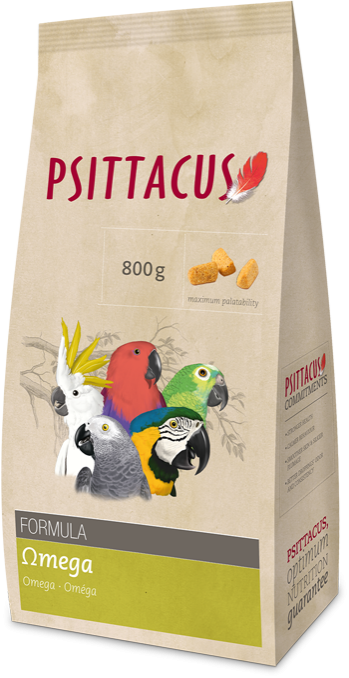 psittacus PIENSO OMEGA 800gr