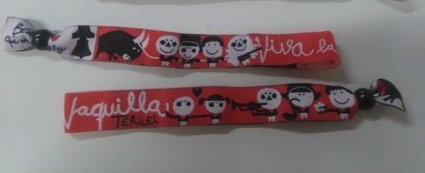 ¡¡ PORTES GRATIS ¡¡ 10 PULSERAS VIVA LA VAQUILLA