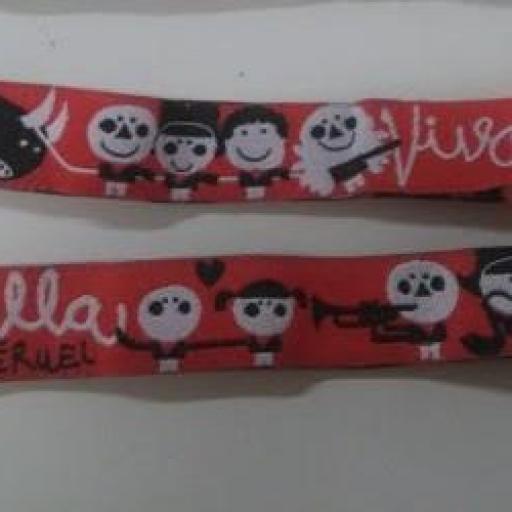 ¡¡ PORTES GRATIS ¡¡ 10 PULSERAS VIVA LA VAQUILLA  [0]