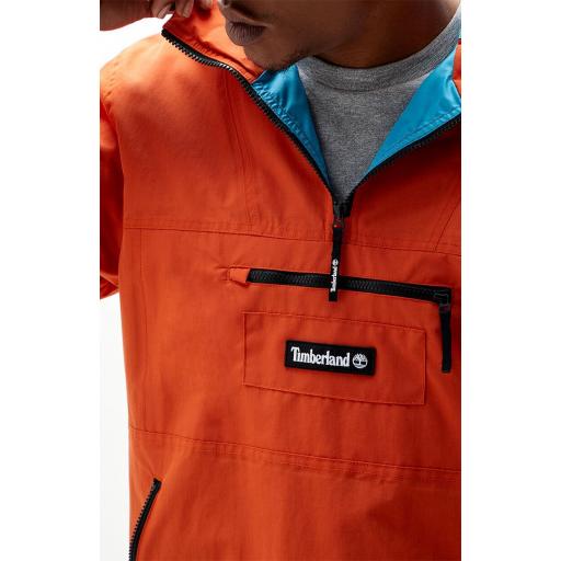 Timberland Recycled Outdoor Archive Water-Resistant Anorak Jacket TB0A5ZZ1 Orange [1]
