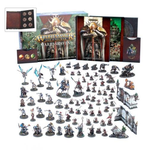 WARHAMMER AGE OF SIGMAR: MAREASKAVEN Y MARCADORES DE OBJETIVO EXCLUSIVOS [0]