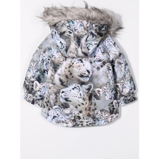 MOLO KIDS PLUMAS HOPLA FUR COLOR SNOWY LEOPARD [1]