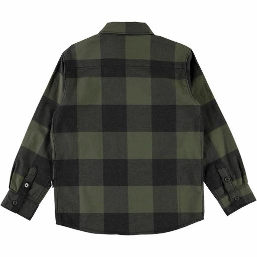 MOLO KIDS CAMISA REF 1S21C205 RUSSY 8322 GREEN CHECK [1]