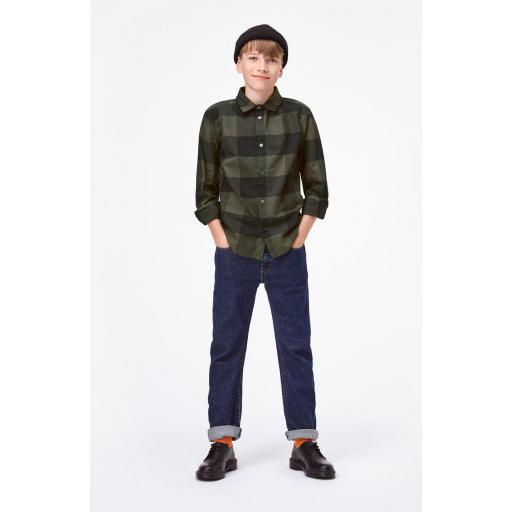 MOLO KIDS CAMISA REF 1S21C205 RUSSY 8322 GREEN CHECK [2]