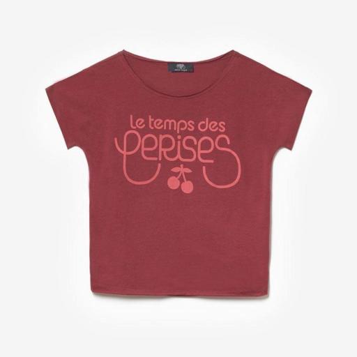 LE TEMPS DES CERISES CAMISETA MUSGI COLOR CABERNET