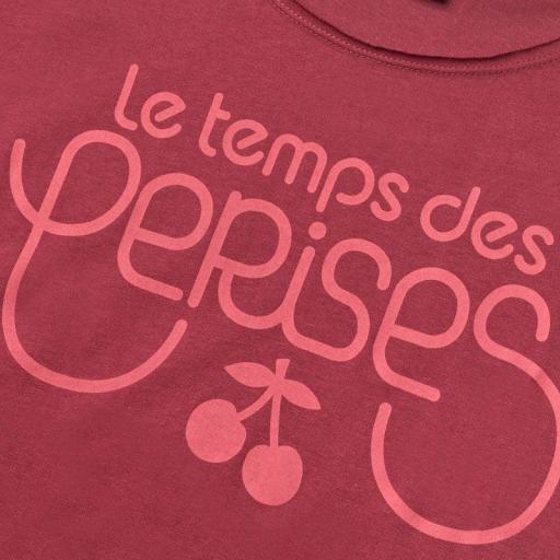 LE TEMPS DES CERISES CAMISETA MUSGI COLOR CABERNET [2]