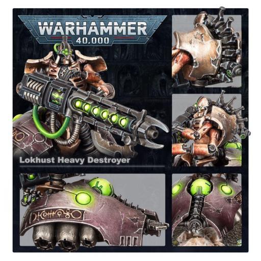 NECRONS DESTRUCTOR PESADO LOKHUST - LOKHUST HEAVY DESTROYER [2]