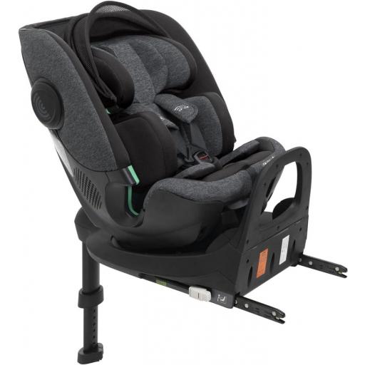 Chicco Bi-Seat i-Size Air con base Black Air - Asiento de coche Gr. 0+/1/2/3  [2]