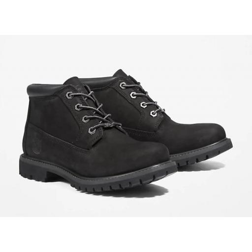 TIMBERLAND NELLIE WATERPROOF CHUKKA WHEAT NUBUCK BLACK [0]
