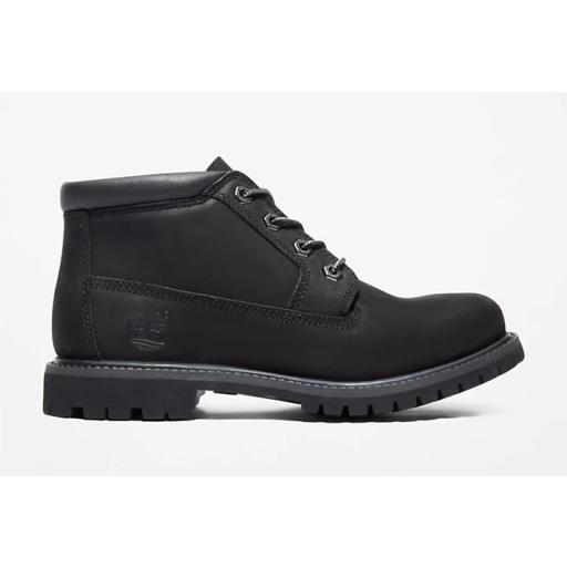 TIMBERLAND NELLIE WATERPROOF CHUKKA WHEAT NUBUCK BLACK [1]