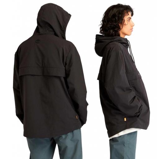 	Timberland Recycled Outdoor Archive Water-Resistant Anorak Jacket TB0A5ZZ1 Black [2]