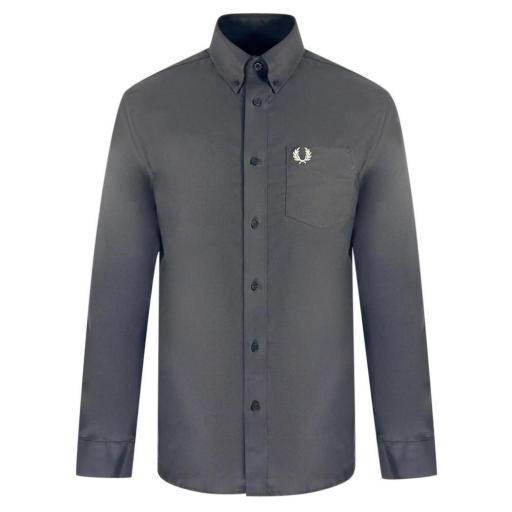 FRED PERRY M2700 G85 CAMISA CASUAL GRIS