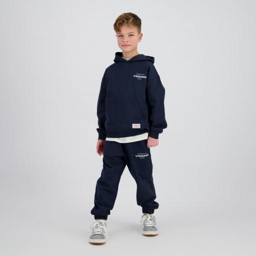 VINGINO NOOSKB340018  BASIC HOODY MIDNIGHT BLUE  [1]