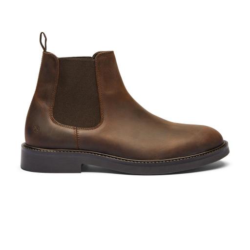 Bota piel crazy horse marrón Mod. SILVIO [1]