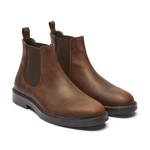 Bota piel crazy horse marrón Mod. SILVIO [0]
