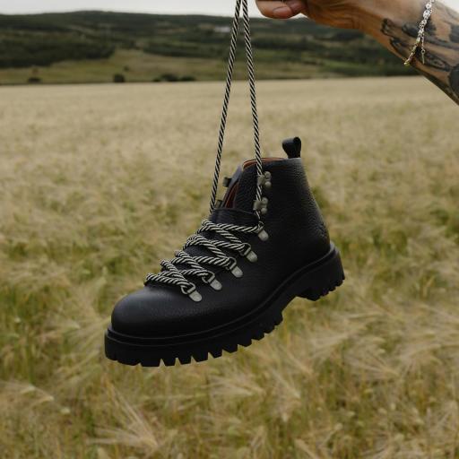 Bota piel negra crazy horse Mod. GRAZ [3]