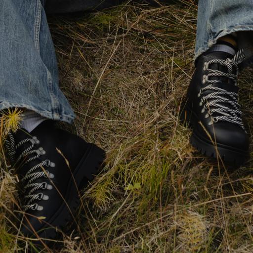 Bota piel negra crazy horse Mod. GRAZ [6]