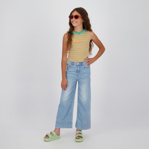 VINGINO SS26KG360119  ICON FANCY STRIPE RIB TOP WATERFALL   [1]