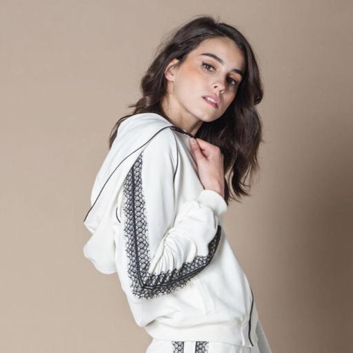SCRIPTA CASACA SWEAT WHITE REF 195112 