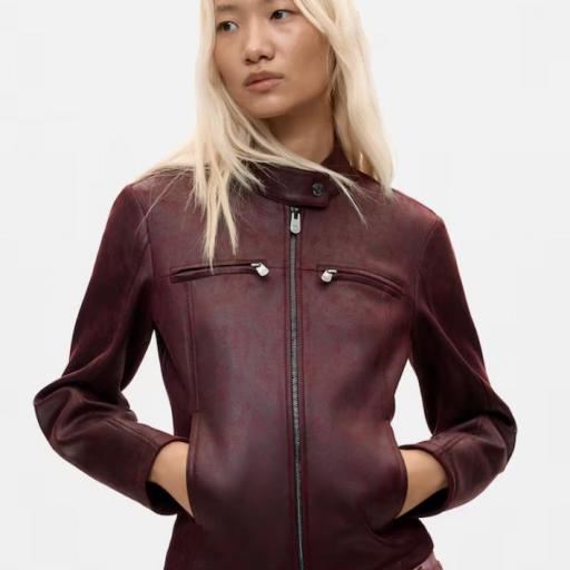 DESIGUAL CHAQUETA BIKERCY GRANATE OSCURO   [1]