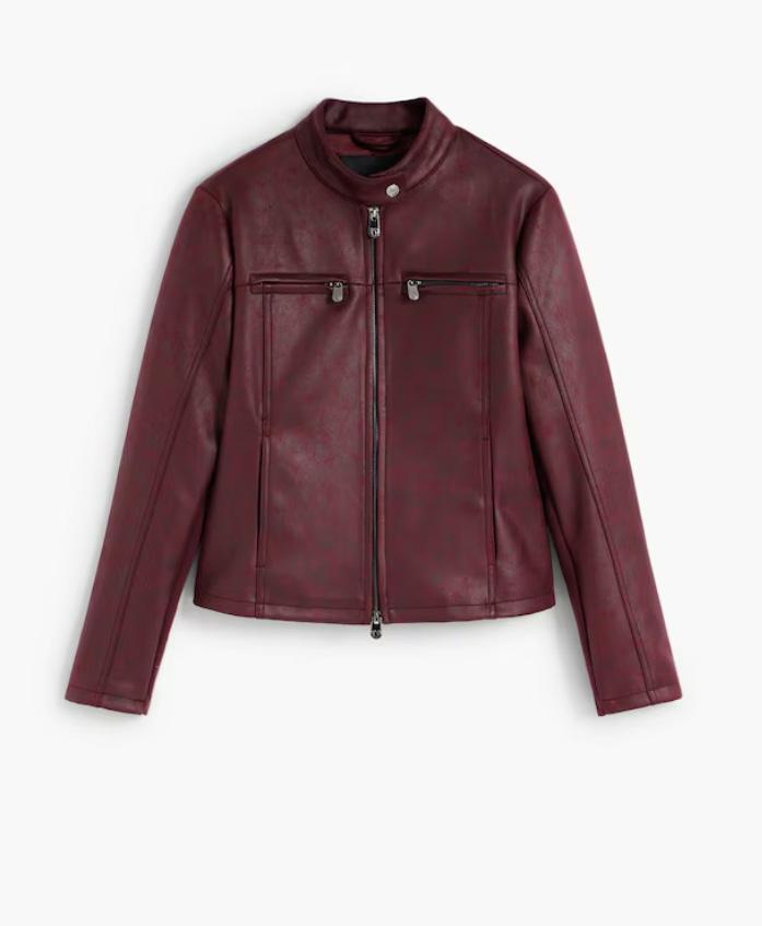 DESIGUAL CHAQUETA BIKERCY GRANATE OSCURO