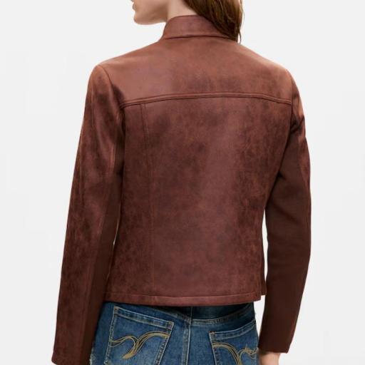 DESIGUAL CHAQUETA BIKERCY MARRON OSCURO [2]