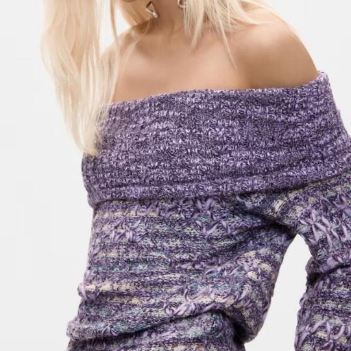 DESIGUAL JERSEY WITH  [2]