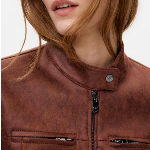 DESIGUAL CHAQUETA BIKERCY MARRON OSCURO [3]