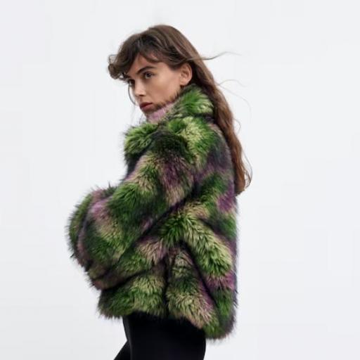 DESIGUAL FAKE FUR CAMOMILLE LACROIX [5]
