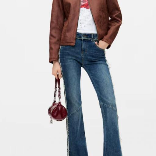 DESIGUAL CHAQUETA BIKERCY MARRON OSCURO [1]