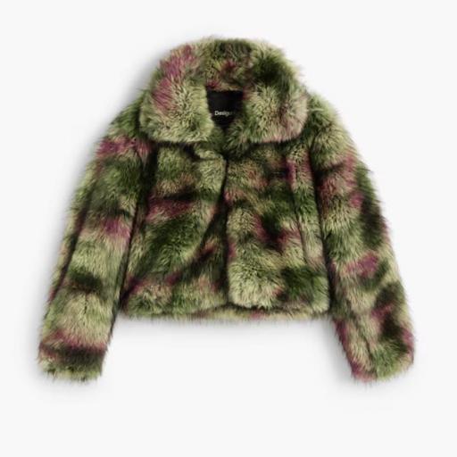 DESIGUAL FAKE FUR CAMOMILLE LACROIX