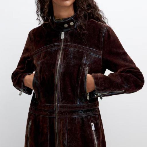 DESIGUAL COAT VELVET