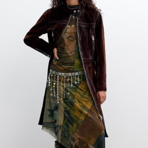 DESIGUAL COAT VELVET [3]