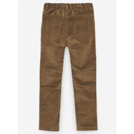 PAZ RODRIGUEZ PANTALON MICROPANA LARGO NOITE - REF: 007-35838 COLOR AVELLANA [1]