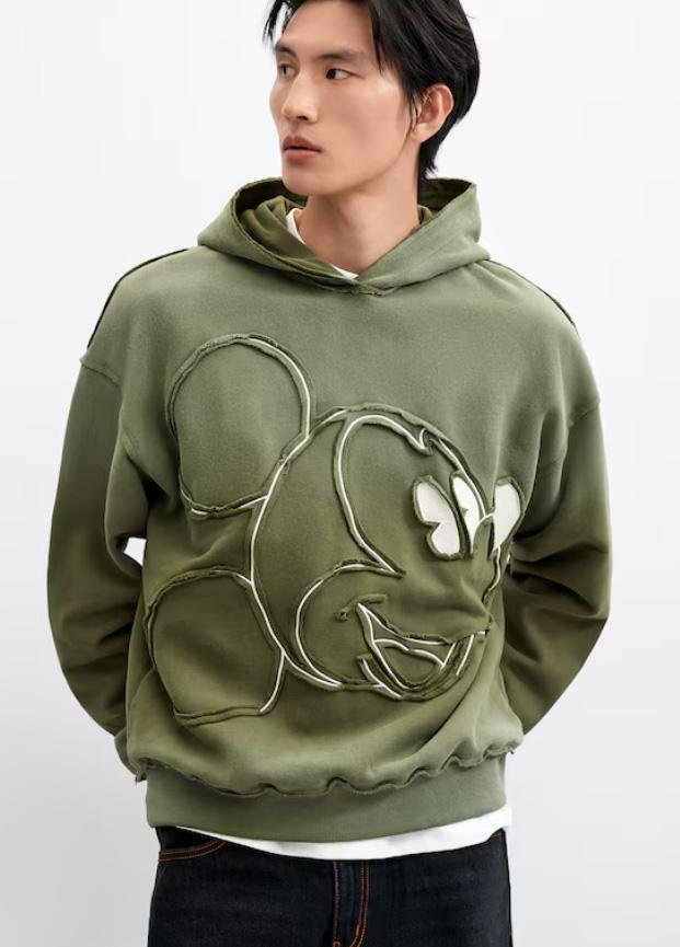 DESIGUAL SWEAT_MICKEY PATCH