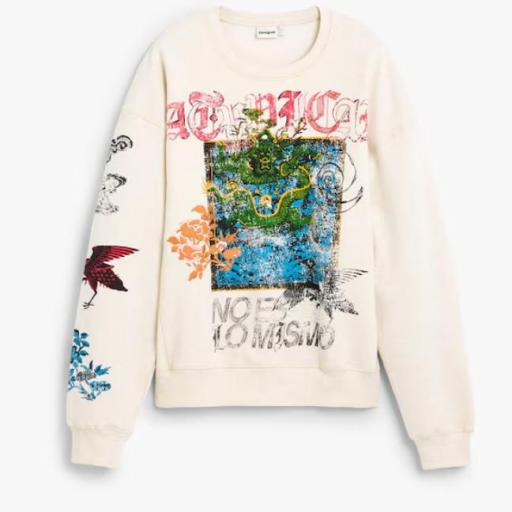 DESIGUAL SWEAT_CREW JAPAN 