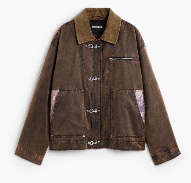 DESIGUAL CHAQ_QUILTED WAXED