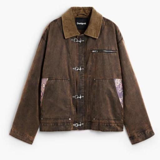 DESIGUAL CHAQ_QUILTED WAXED  