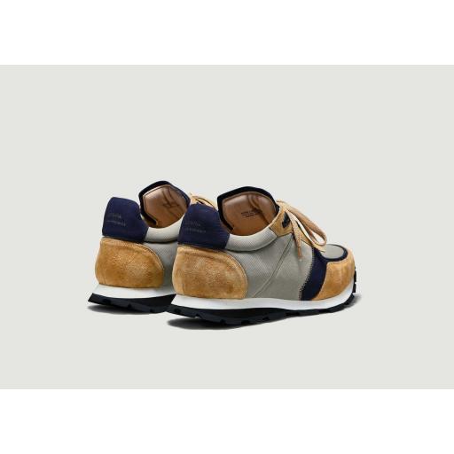 SNEAKER ZESPA ZSP6 TEXTILE NAVY / TAUPE [3]