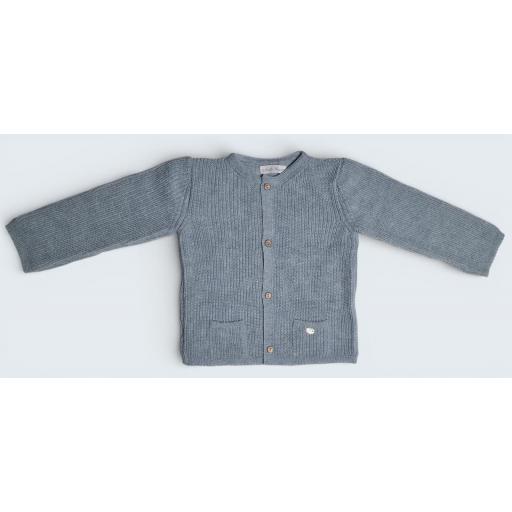 MARTIN ARANDA CHAQUETA NIÑO CELESTE REF 045-11130