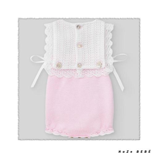 PAZ RODRIGUEZ RANITA COLECCION AURA COLOR ROSA TIZA/BLANCO REF 022-121557 [1]