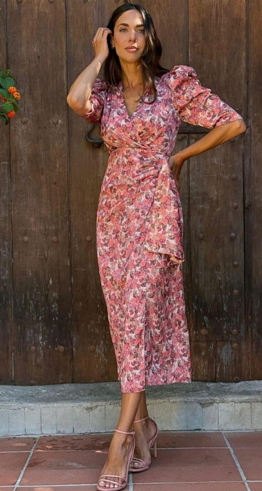 VESTIDO DE FIESTA MIDI